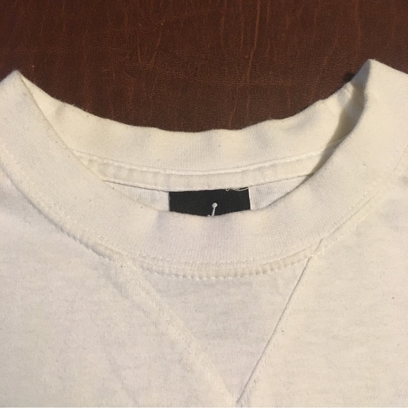 Vtg Y2K Air Jordan 3 Over The Shoulder Shoe Graphic Tee M - Picture 2 of 10